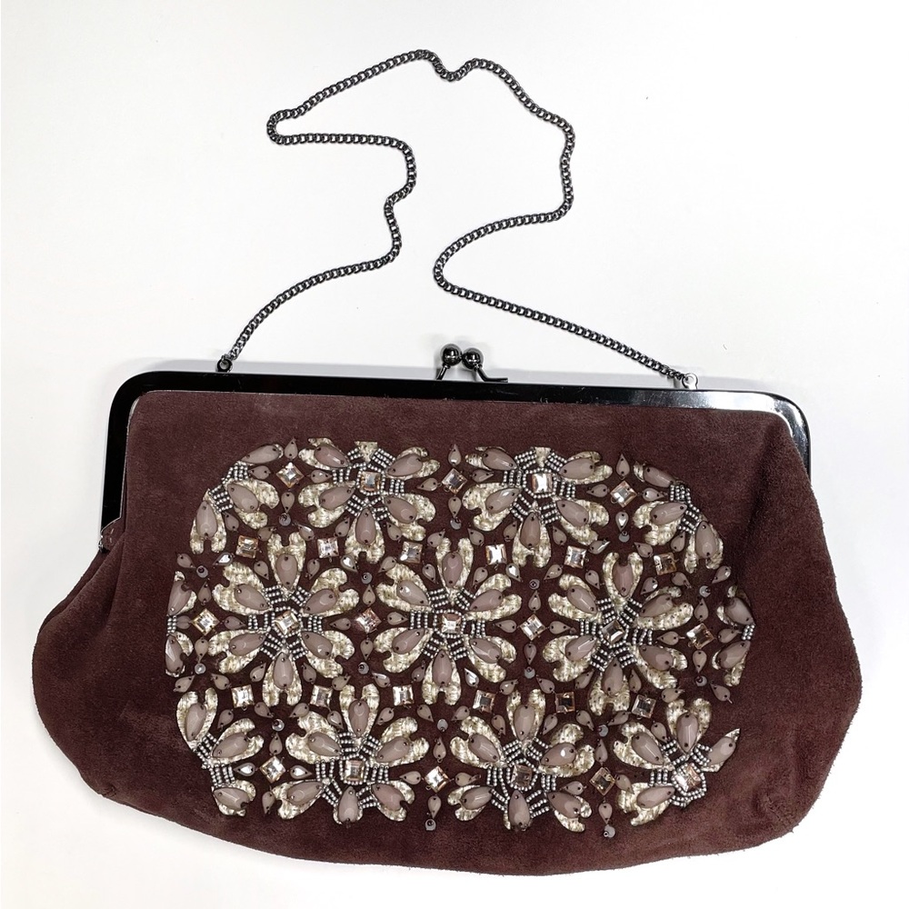 Chico’s Beaded Clutch Handbag